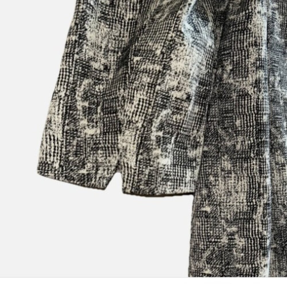 NEW MM. LAFLEUR The Etsuko Crackle Dress Women's Size 14 Workwear Pockets - Picture 8 of 9